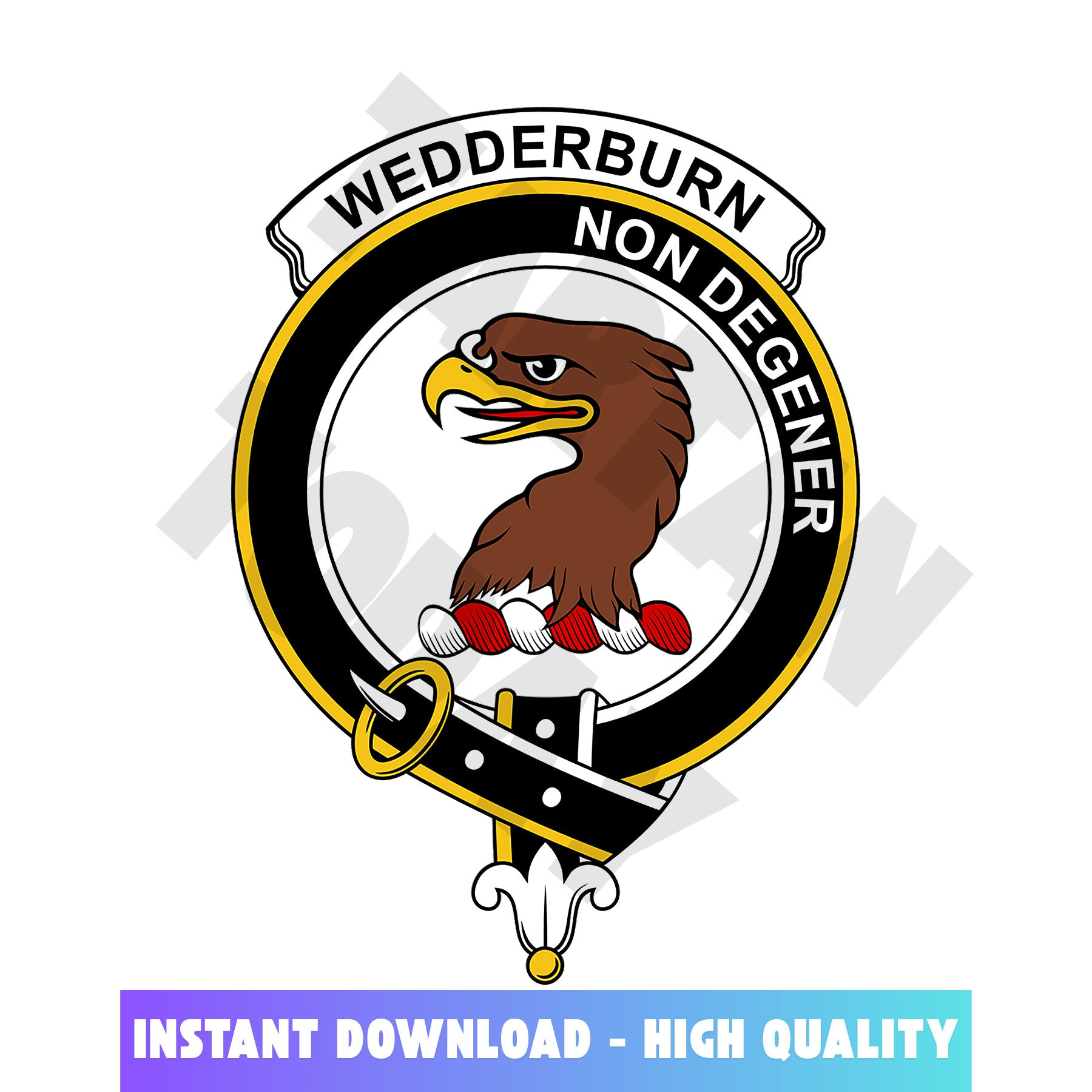 Clan Wedderburn Tartan Crest, Badges, Heraldry, Clans, Family Scotland PNG, Digital ClipArt High Quality OT56 Wedderburn Tartan Tartan Today