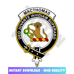 Clan MacThomas Tartan Crest, Badges, Heraldry, Clans, Family Scotland PNG, Digital ClipArt High Quality UG53 MacThomas Tartan Tartan Today