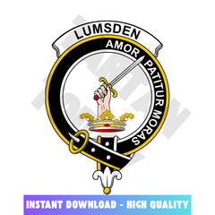 Clan Lumsden Tartan Crest, Badges, Heraldry, Clans, Family Scotland PNG, Digital ClipArt High Quality FN47 Lumsden Tartan Tartan Today