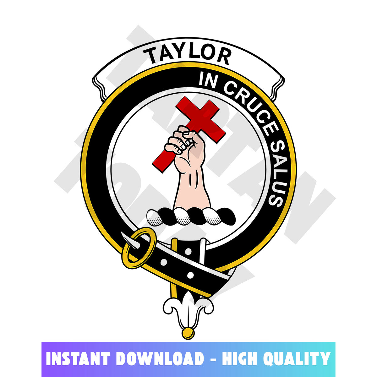 Clan Taylor (or Tailyour) Tartan Crest, Badges, Heraldry, Clans, Family Scotland PNG, Digital ClipArt High Quality HG14 Taylor (or Tailyour) Tartan Tartan Today