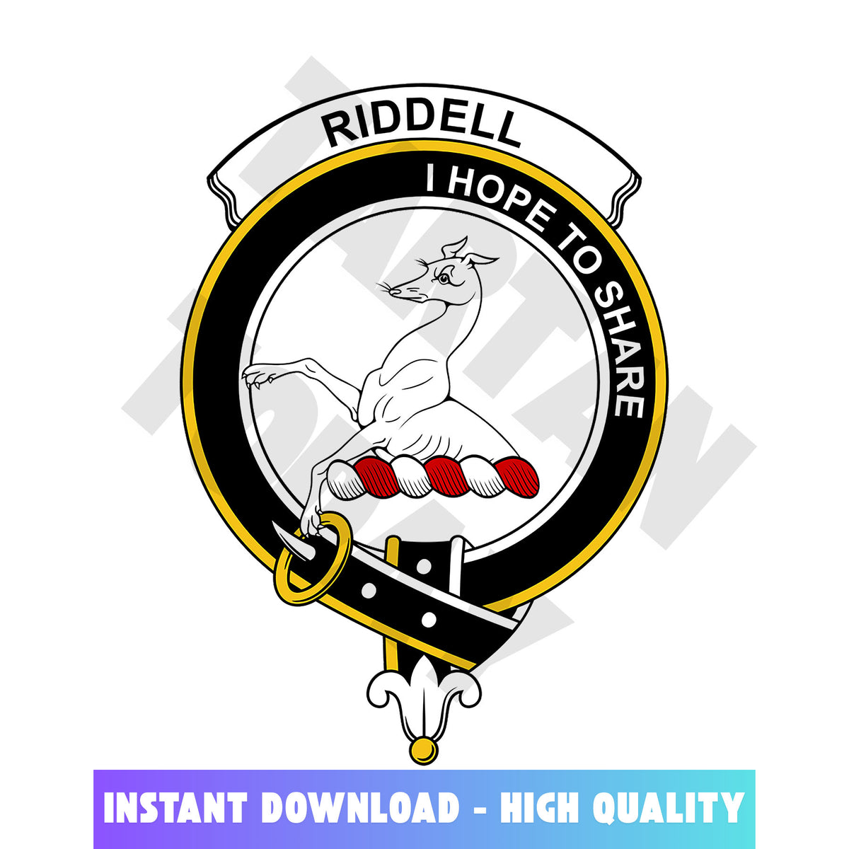 Clan Riddell Tartan Crest, Badges, Heraldry, Clans, Family Scotland PNG, Digital ClipArt High Quality SF75 Riddell Tartan Tartan Today