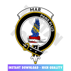 Clan Mar Tartan Crest, Badges, Heraldry, Clans, Family Scotland PNG, Digital ClipArt High Quality AO74 Mar Tartan Tartan Today