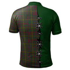 Clan Hall Tartan Polo Shirt - Lion Rampant And Celtic Thistle Style OY43 Hall Tartan Tartan Polo   