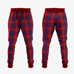 Clan Hamilton Tartan Crest Jogger Sweatpants AW74 Clan Hamilton Tartan Today   