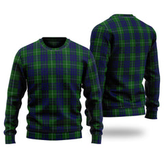 Clan Hamilton Green Hunting Tartan Christmas Ugly Sweater FO54 Hamilton Green Hunting Tartan Tartan Sweater   