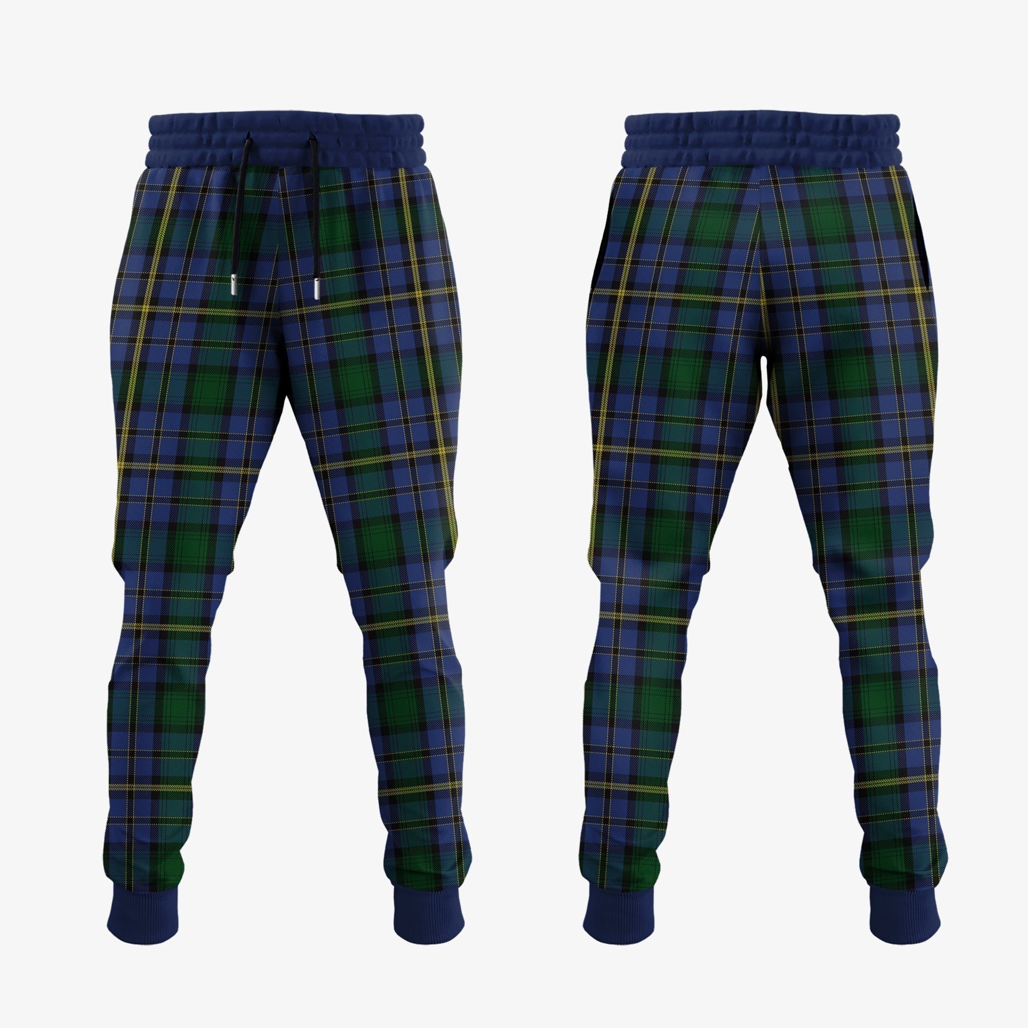 Clan Hope Originaux Tartan Crest Jogger Sweatpants GN74 Clan Hope Tartan Today   