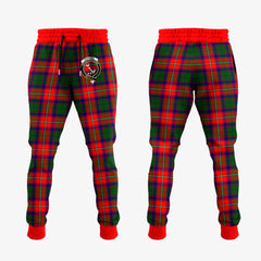 Clan Hopkirk Tartan Crest Jogger Sweatpants QV88 Clan Kirk Tartan Today   