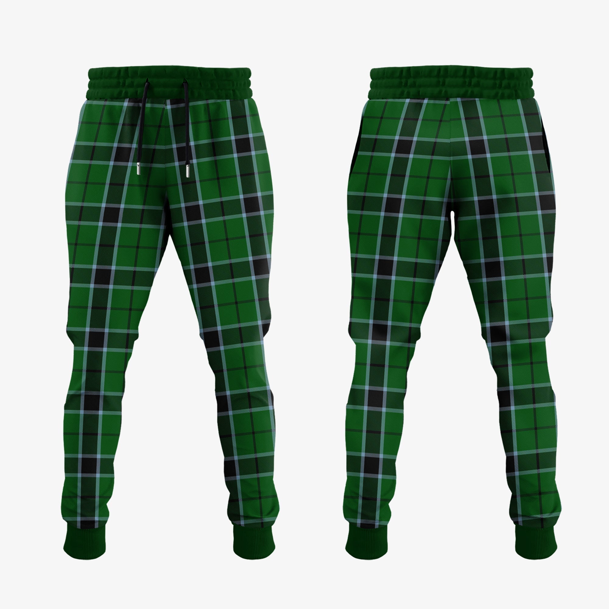 Clan Innes Hunting Tartan Crest Jogger Sweatpants FH41 Clan Innes Tartan Today   