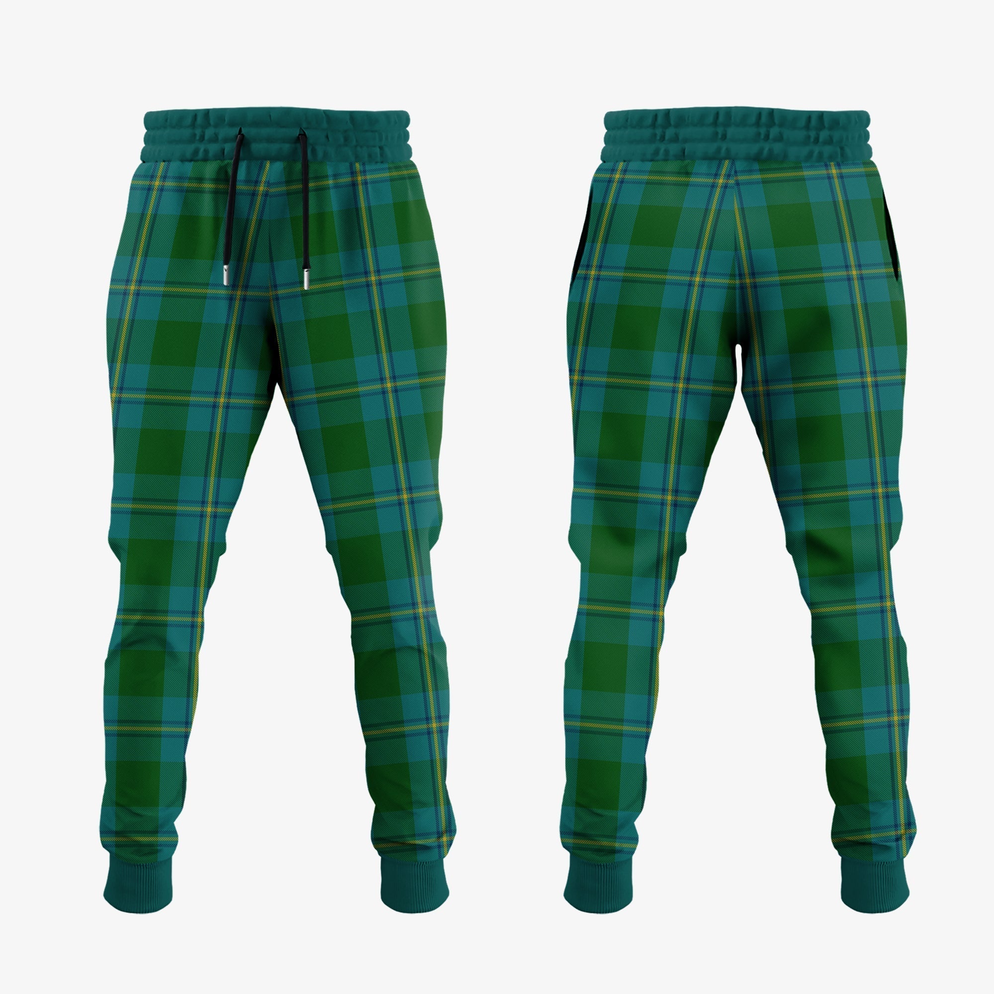 Clan Irving Of Bonshaw Tartan Crest Jogger Sweatpants IK77 Clan Shaw Tartan Today   