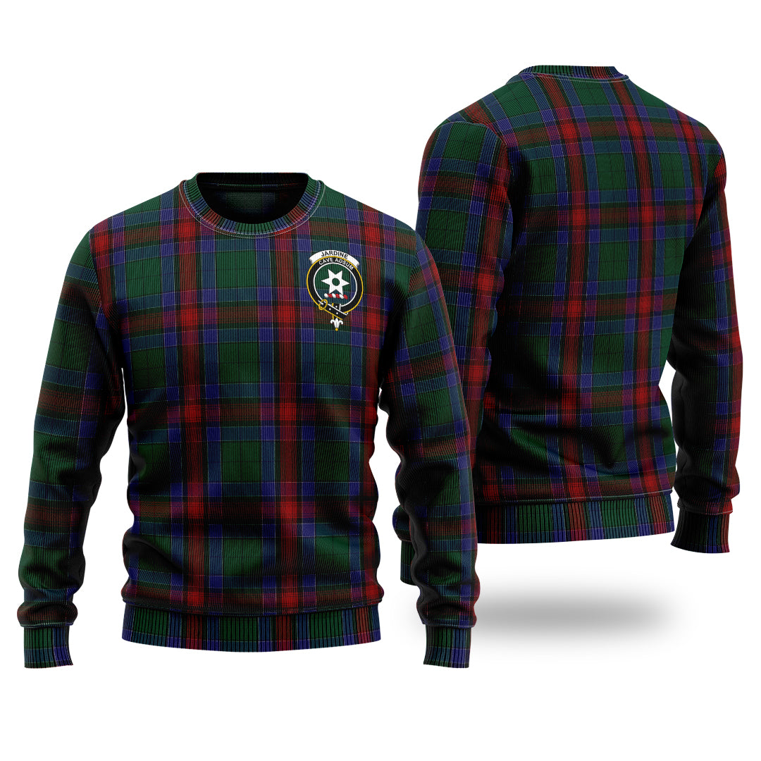 Clan Jardine Dress Tartan Christmas Ugly Sweater JM28 Jardine Dress Tartan Tartan Sweater   