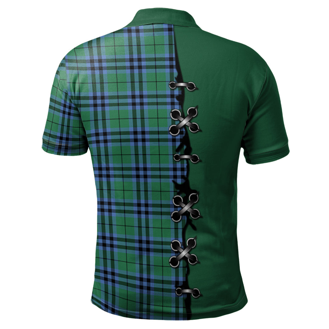 Clan Keith Ancient Tartan Polo Shirt - Lion Rampant And Celtic Thistle Style XI53 Keith Ancient Tartan Tartan Polo   