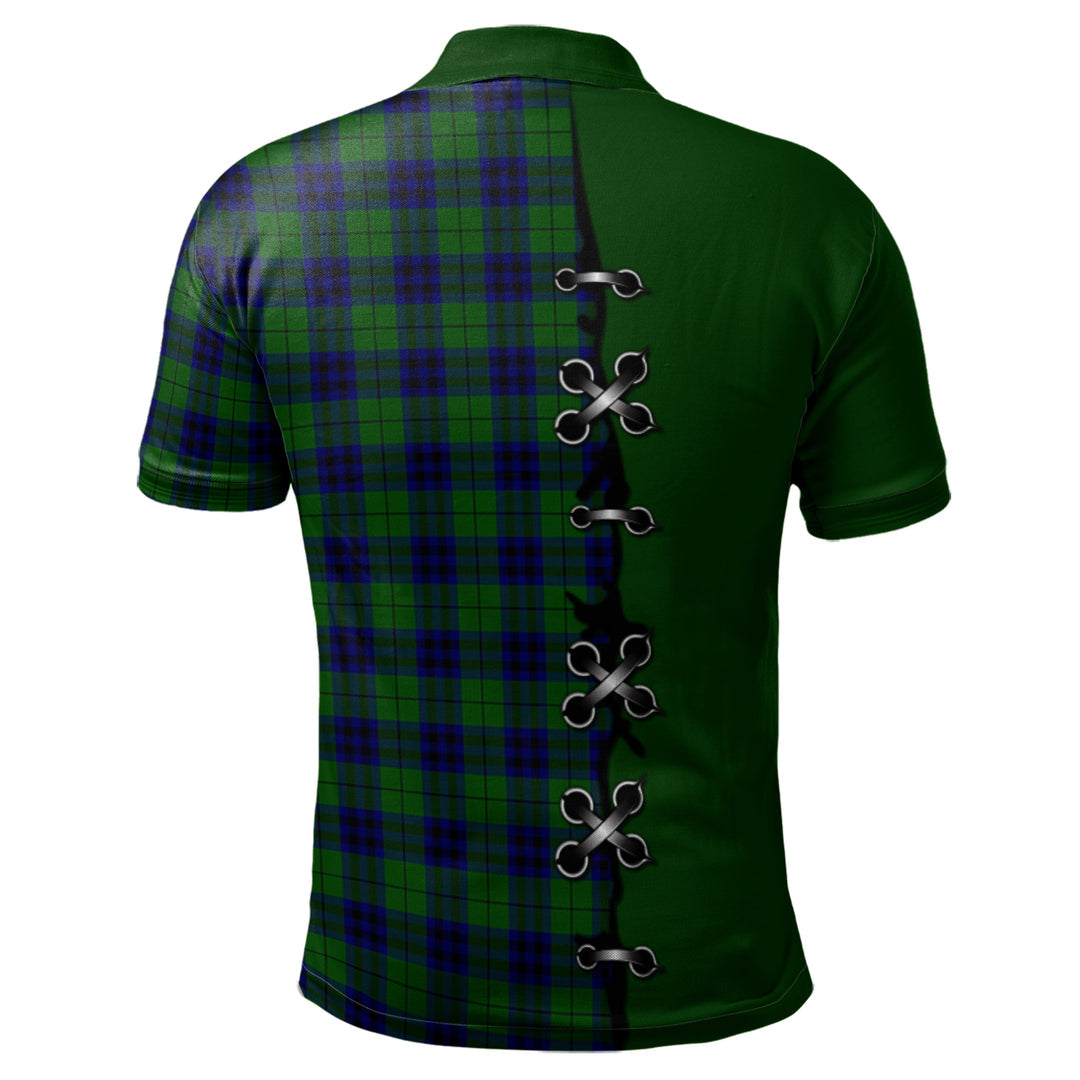 Clan Keith Modern Tartan Polo Shirt - Lion Rampant And Celtic Thistle Style VZ21 Keith Modern Tartan Tartan Polo   