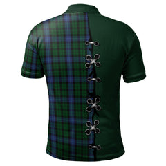 Clan MacIntyre Tartan Polo Shirt - Lion Rampant And Celtic Thistle Style AZ10 MacIntyre Tartan Tartan Polo   