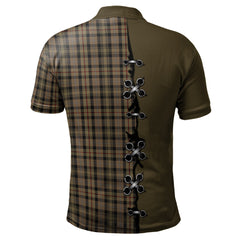 Clan MacKenzie Hunting Tartan Polo Shirt - Lion Rampant And Celtic Thistle Style QM73 MacKenzie Hunting Tartan Tartan Polo   