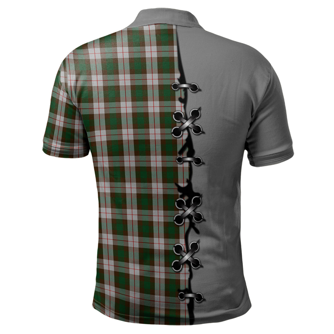 Clan MacKinnon Dress Tartan Polo Shirt - Lion Rampant And Celtic Thistle Style IM87 MacKinnon Dress Tartan Tartan Polo   