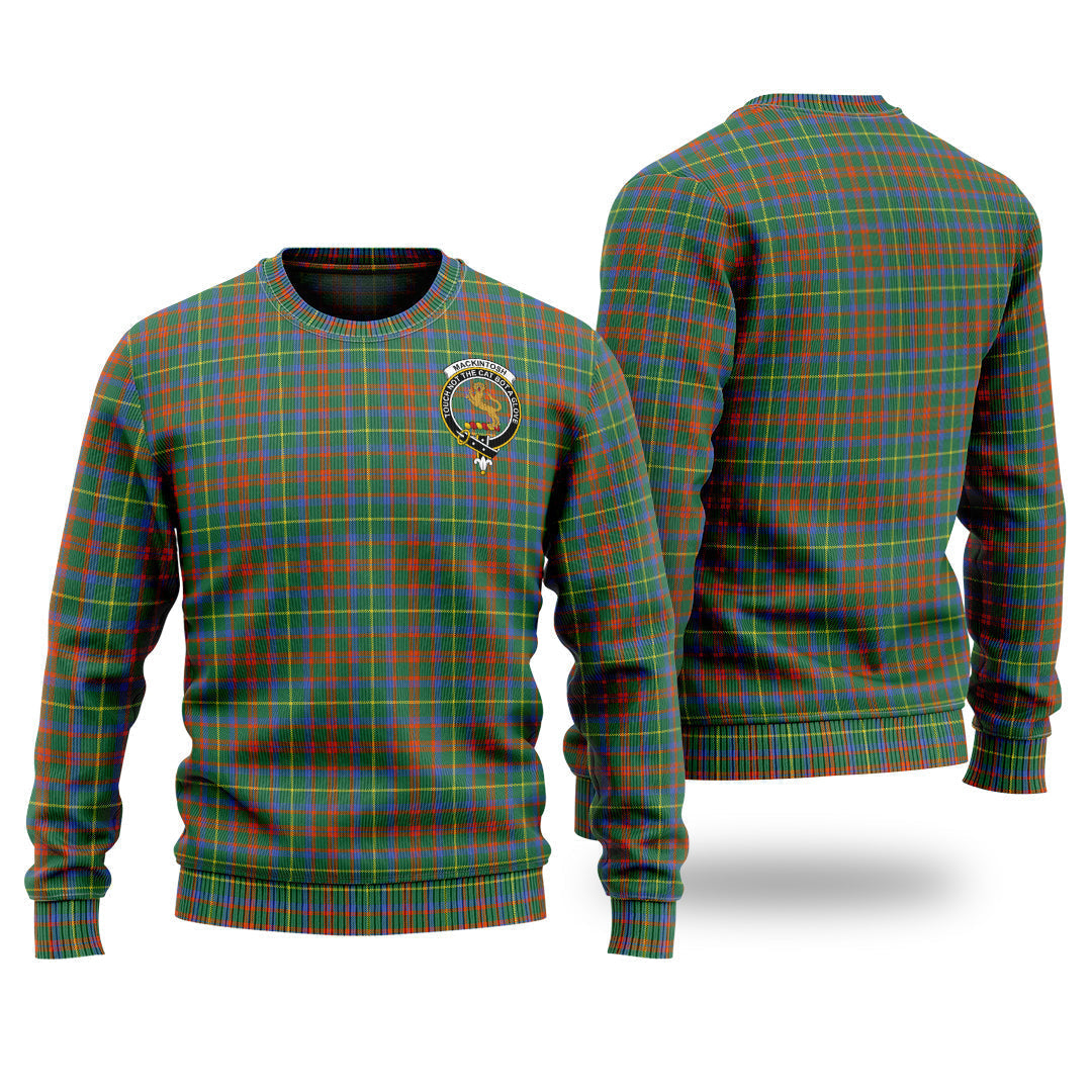 Clan MacKintosh Hunting Ancient Tartan Christmas Ugly Sweater EY11 MacKintosh Hunting Ancient Tartan Tartan Sweater   