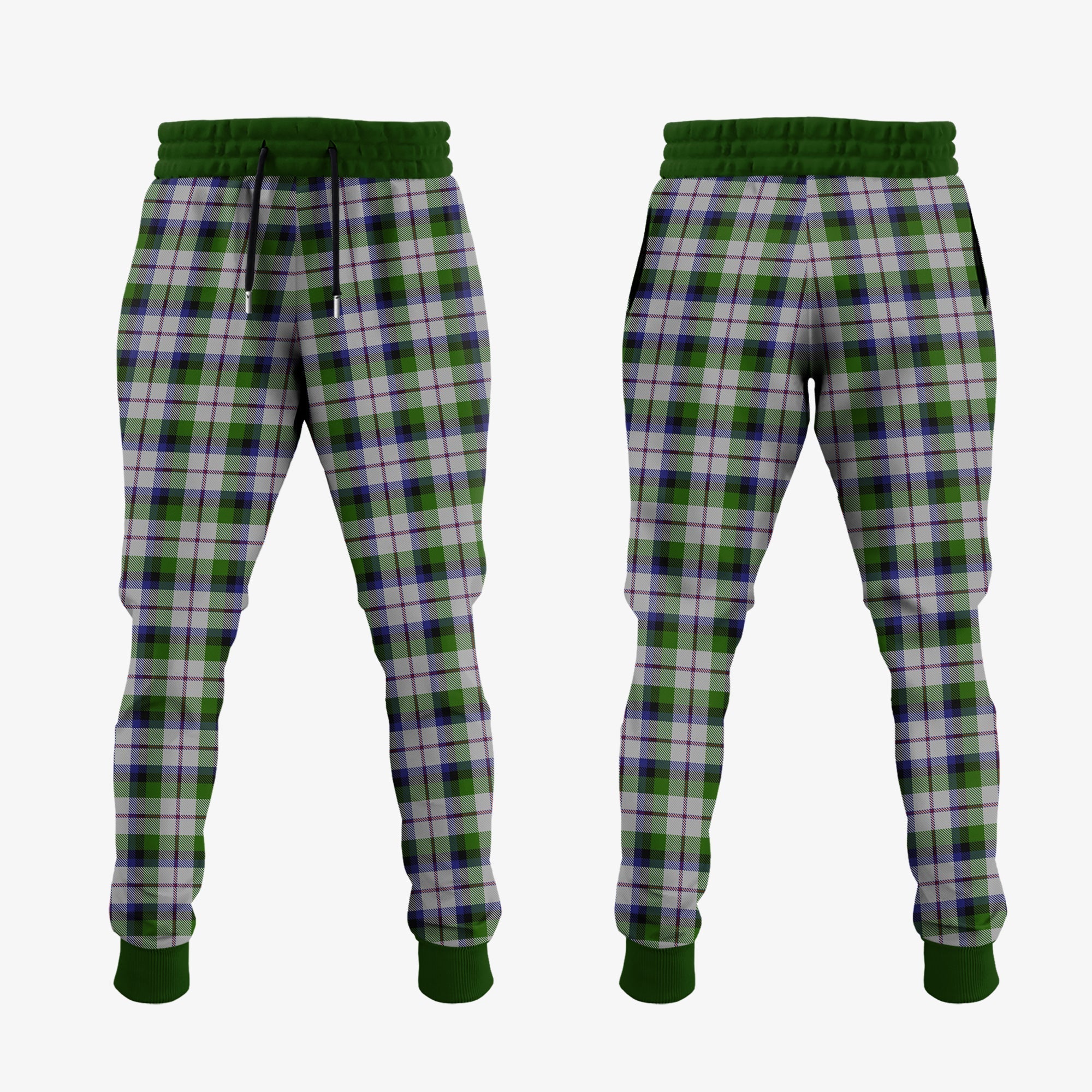 Clan MacNaughton Dress Tartan Crest Jogger Sweatpants OQ54 Clan MacNaughton Tartan Today   