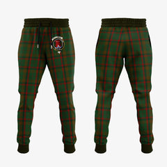 Clan Macnaughton Hunting Tartan Crest Jogger Sweatpants JU89 Clan MacNaughton Tartan Today   