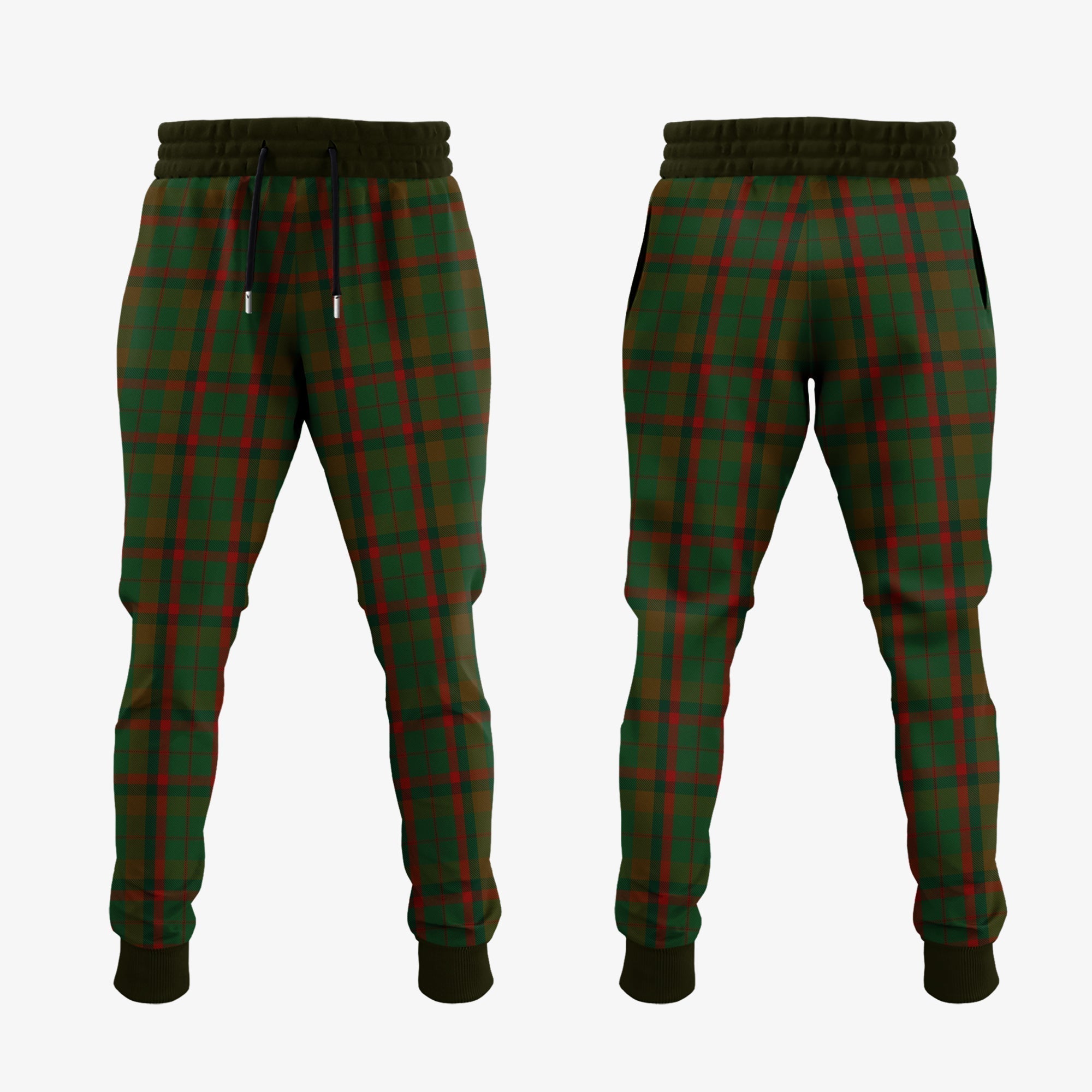 Clan Macnaughton Hunting Tartan Crest Jogger Sweatpants JU89 Clan MacNaughton Tartan Today   