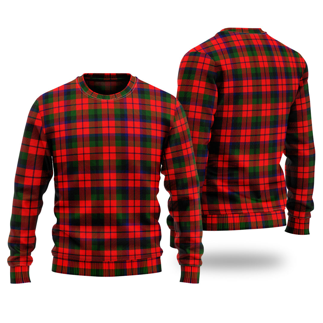 Clan MacNaughton Modern Tartan Christmas Ugly Sweater GM61 MacNaughton Modern Tartan Tartan Sweater   