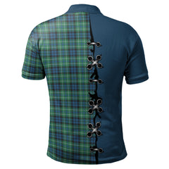 Clan MacNeil of Colonsay Ancient Tartan Polo Shirt - Lion Rampant And Celtic Thistle Style IT57 MacNeil of Colonsay Ancient Tartan Tartan Polo   