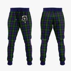 Clan Murray Of Atholl Tartan Crest Jogger Sweatpants WD29 Clan Murray Tartan Today   