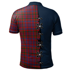 Clan Murray of Tullibardine Tartan Polo Shirt - Lion Rampant And Celtic Thistle Style VL68 Murray of Tullibardine Tartan Tartan Polo   