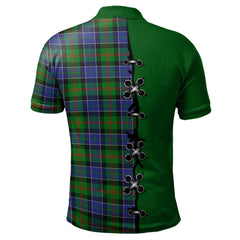 Clan Paterson Tartan Polo Shirt - Lion Rampant And Celtic Thistle Style YU17 Paterson Tartan Tartan Polo   