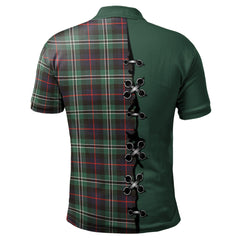 Clan Rollo Hunting Tartan Polo Shirt - Lion Rampant And Celtic Thistle Style WK19 Rollo Hunting Tartan Tartan Polo   