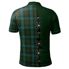 Clan Ross Hunting Tartan Polo Shirt - Lion Rampant And Celtic Thistle Style BL53 Ross Hunting Tartan Tartan Polo   