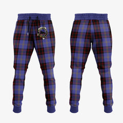 Clan Rutherford Tartan Crest Jogger Sweatpants IL13 Clan Rutherford Tartan Today   