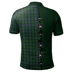 Clan Scott Hunting Tartan Polo Shirt - Lion Rampant And Celtic Thistle Style OC62 Scott Hunting Tartan Tartan Polo   