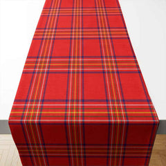 Clan Clan Burnett Modern Tartan Table Runner Cotton FD61 Burnett Modern Tartan Tartan Table Runner   