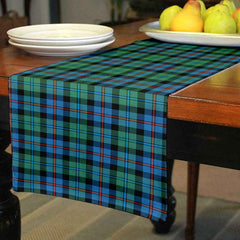 Clan Campbell of Cawdor Ancient Tartan Table Runner Cotton RB69 Campbell of Cawdor Ancient Tartan Tartan Table Runner   