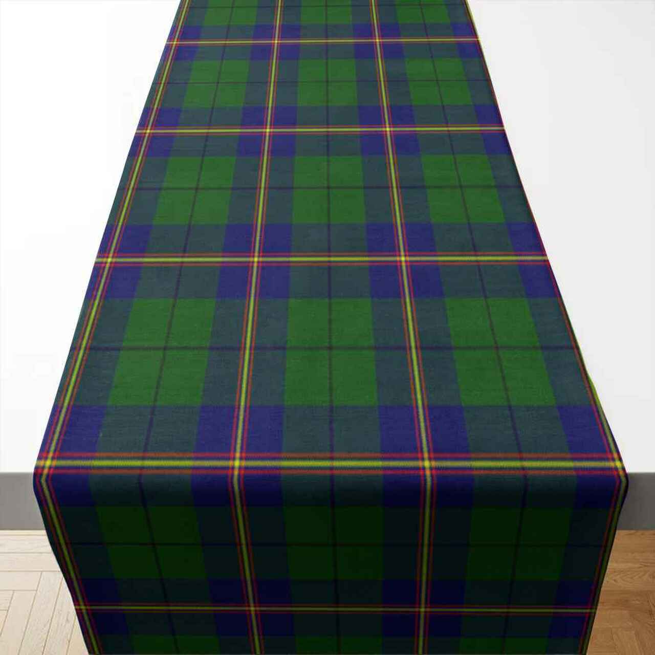 Clan Carmichael Modern Tartan Table Runner Cotton XU98 Carmichael Modern Tartan Tartan Table Runner   