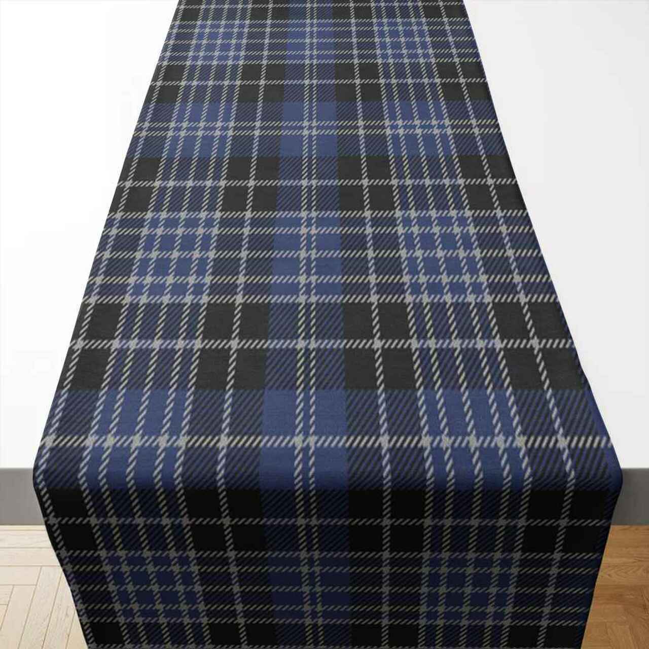 Clan Clark Modern Tartan Table Runner Cotton MQ58 Clark Modern Tartan Tartan Table Runner   