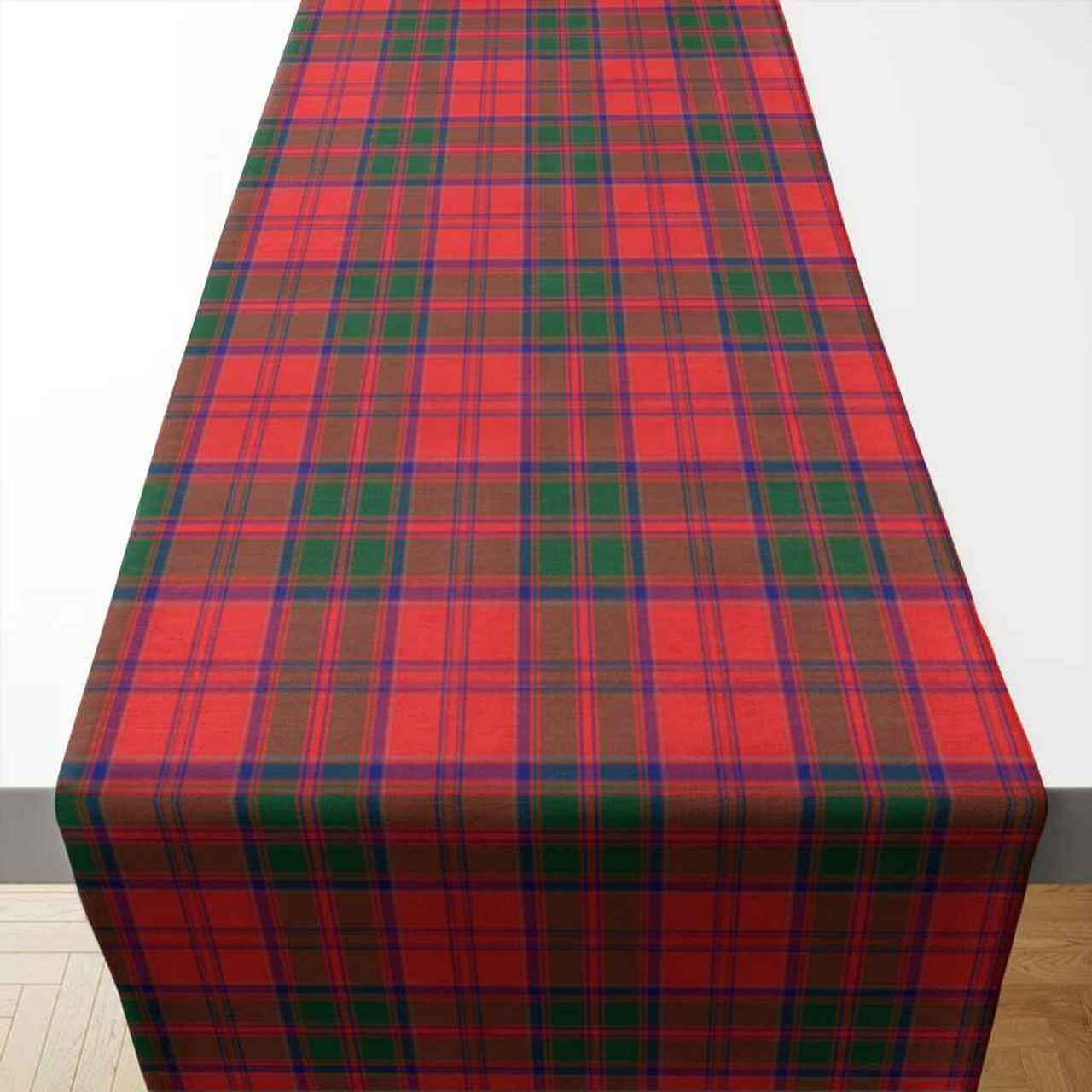 Clan Drummond Modern Tartan Table Runner Cotton XU74 Drummond Modern Tartan Tartan Table Runner   