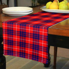 Clan Hamilton Modern Tartan Table Runner Cotton FK60 Hamilton Modern Tartan Tartan Table Runner   