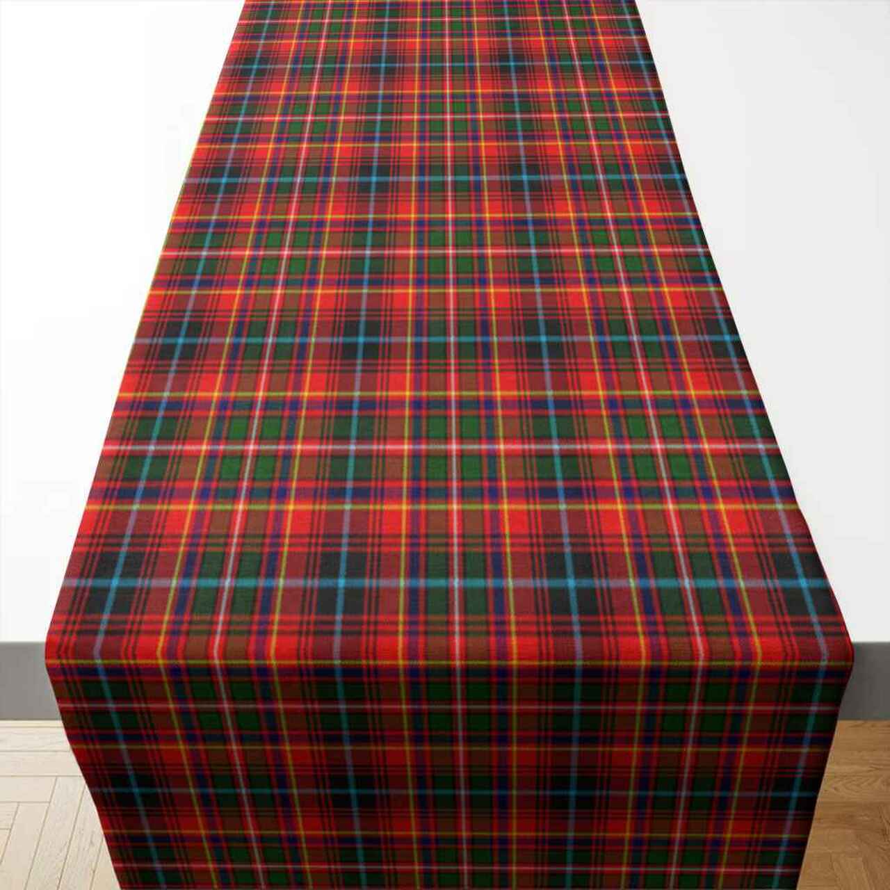 Clan Innes Modern Tartan Table Runner Cotton RN95 Innes Modern Tartan Tartan Table Runner   