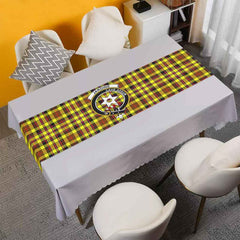 Clan Jardine Tartan Crest Table Runner Cotton MF76 Jardine Tartan Tartan Table Runner   