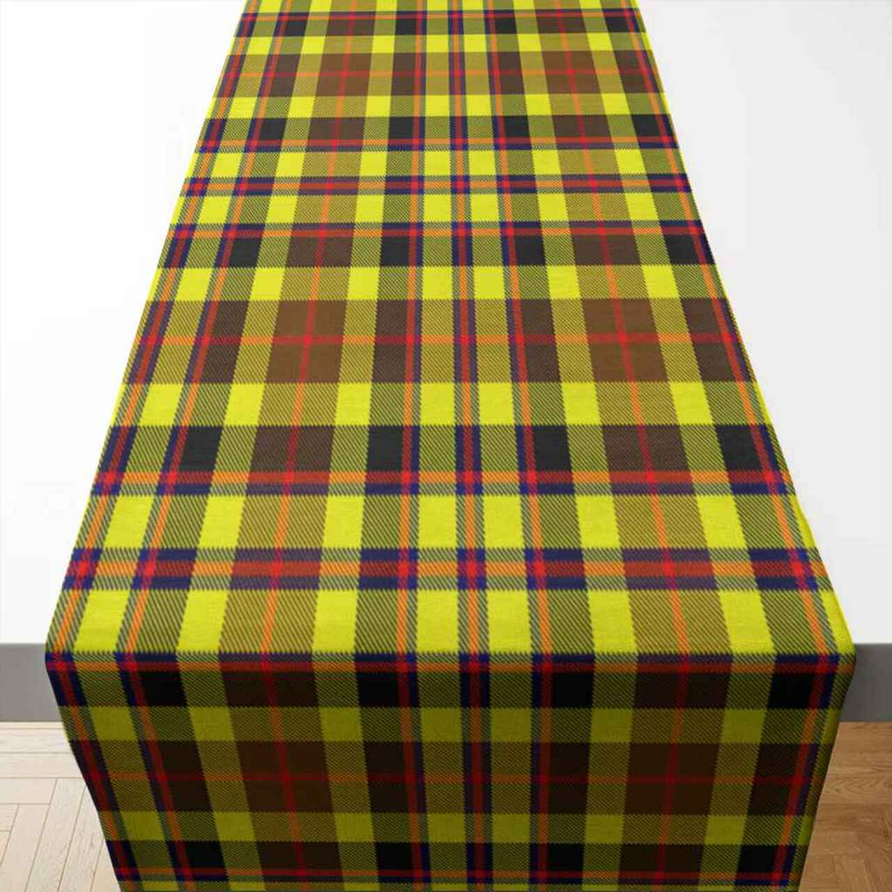 Clan Jardine Tartan Table Runner Cotton NV16 Jardine Tartan Tartan Table Runner   