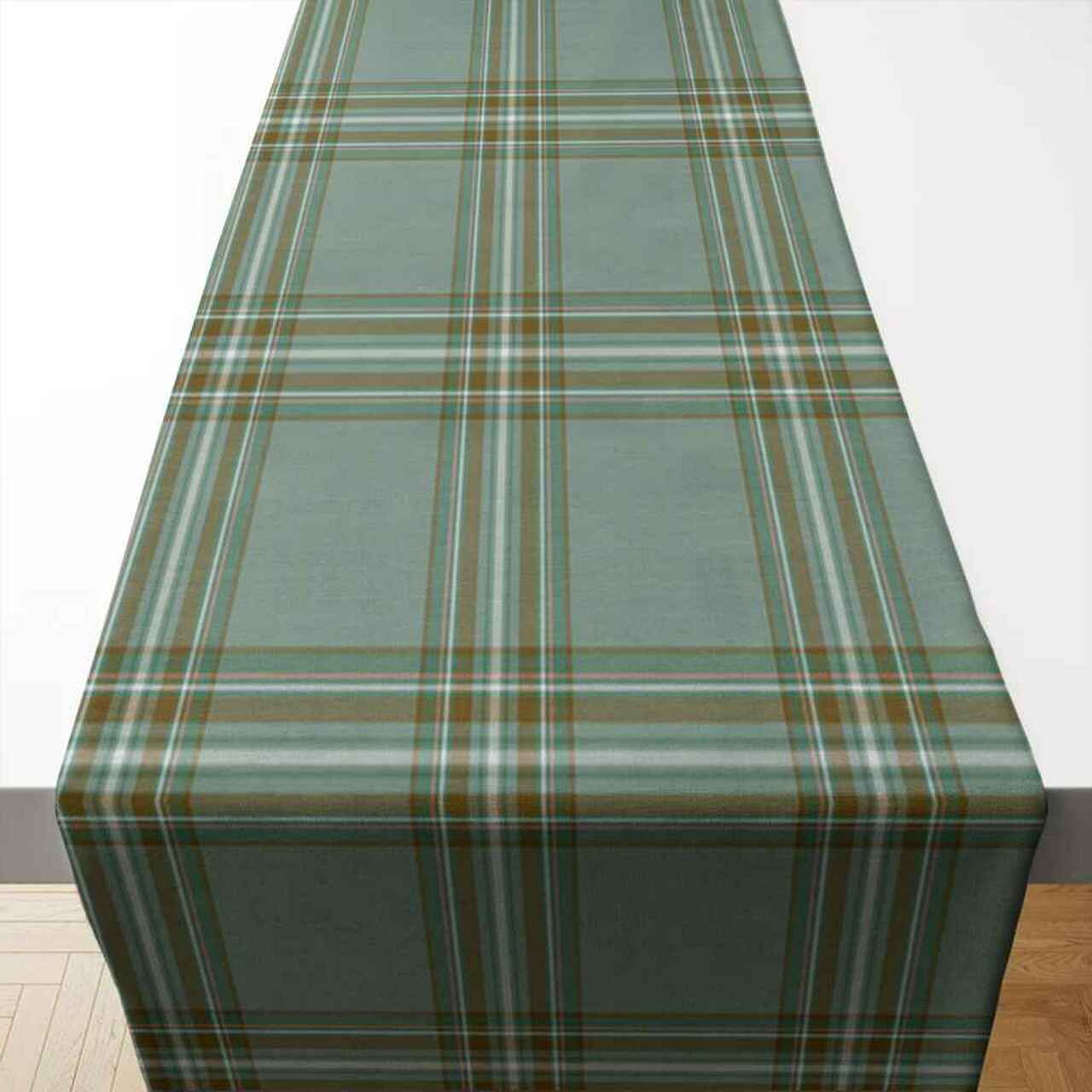 Clan Clan Kelly Dress Tartan Table Runner Cotton AU54 Kelly Dress Tartan Tartan Table Runner   