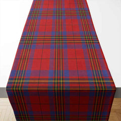 Clan Leslie Modern Tartan Table Runner Cotton BY86 Leslie Modern Tartan Tartan Table Runner   