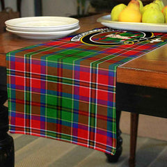 Clan MacCulloch (McCulloch) Tartan Crest Table Runner Cotton BO19 MacCulloch (McCulloch) Tartan Tartan Table Runner   