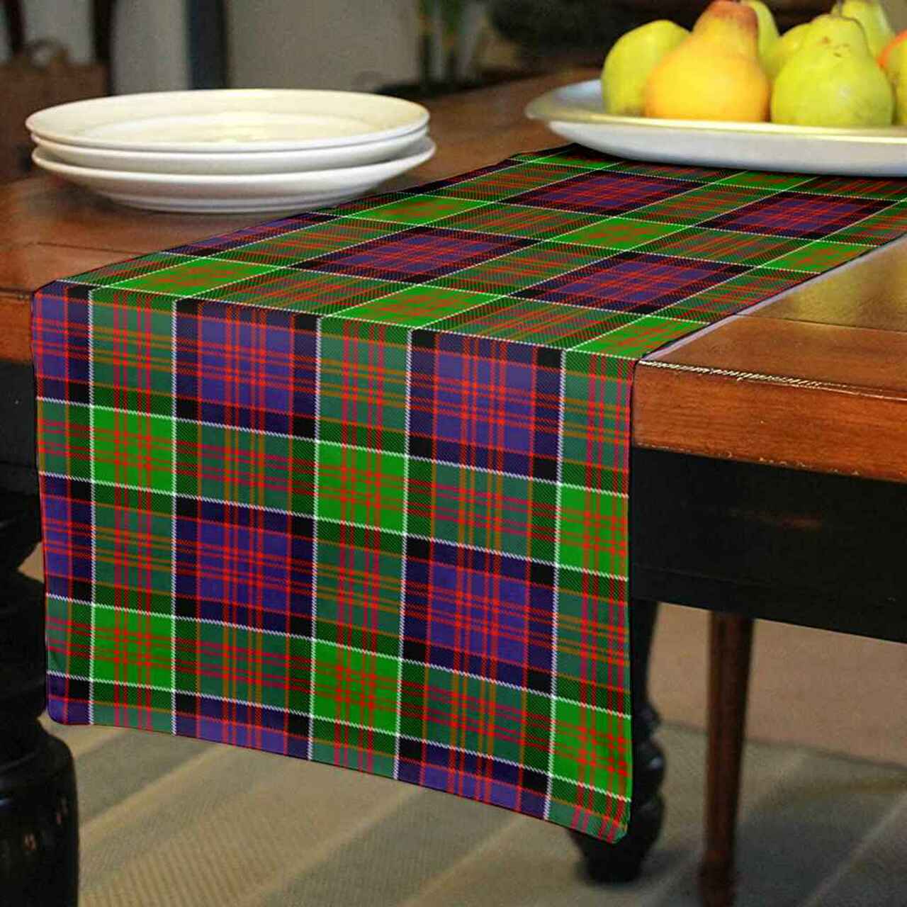 Clan MacDonald of Clanranald Tartan Table Runner Cotton NT39 MacDonald of Clanranald Tartan Tartan Table Runner   