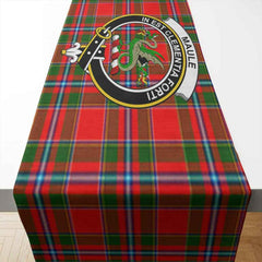 Clan Clan Maule Tartan Crest Table Runner Cotton OK96 Maule Tartan Tartan Table Runner   