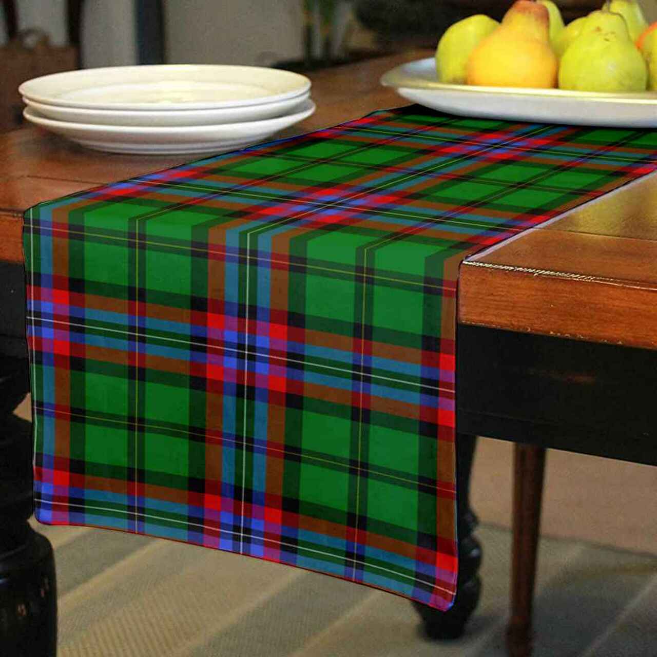 Clan Clan McGeachie Tartan Table Runner Cotton HM26 McGeachie Tartan Tartan Table Runner   