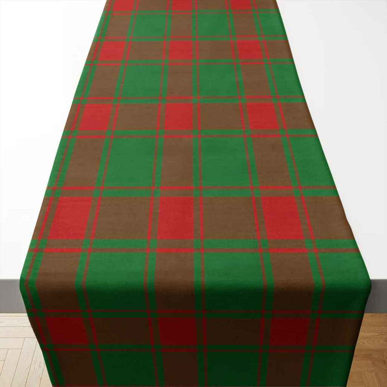 Clan Clan Middleton Modern Tartan Table Runner Cotton OE85 Middleton Modern Tartan Tartan Table Runner   