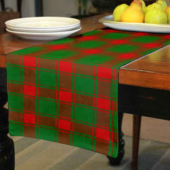 Clan Clan Middleton Modern Tartan Table Runner Cotton OE85 Middleton Modern Tartan Tartan Table Runner   