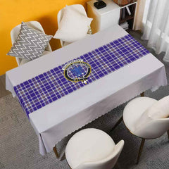 Clan Clan Ochterlony Tartan Crest Table Runner Cotton IP68 Ochterlony Tartan Tartan Table Runner   